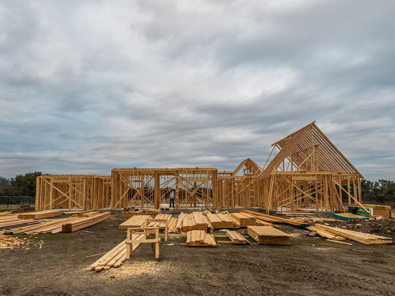 Home addition framing